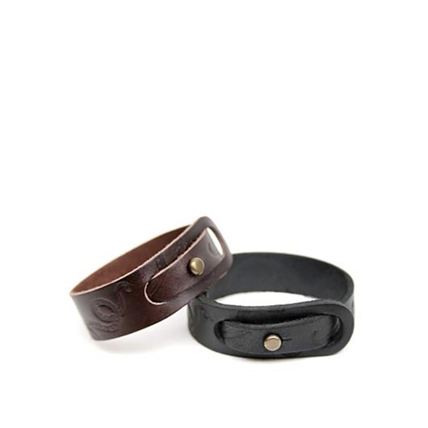 Kraken Leather Bracelet in Brown